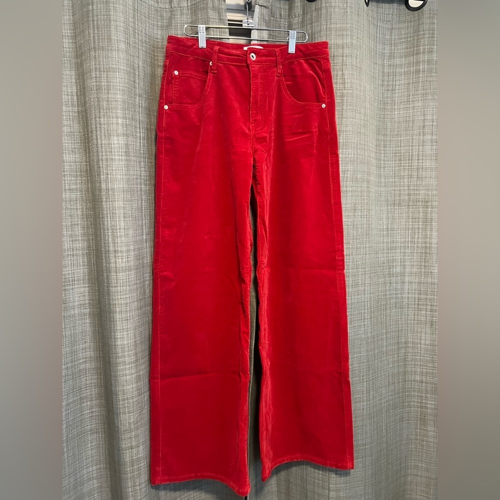 Special A red corduroy pants